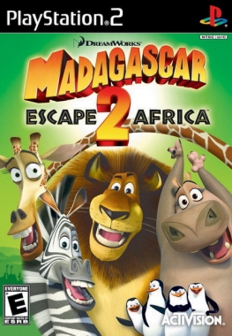 Мадагаскар-2: Побег в Африку (2008) PS2