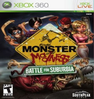 Monster Madness: Battle For Suburbia (2007) [PAL][RUS][P]