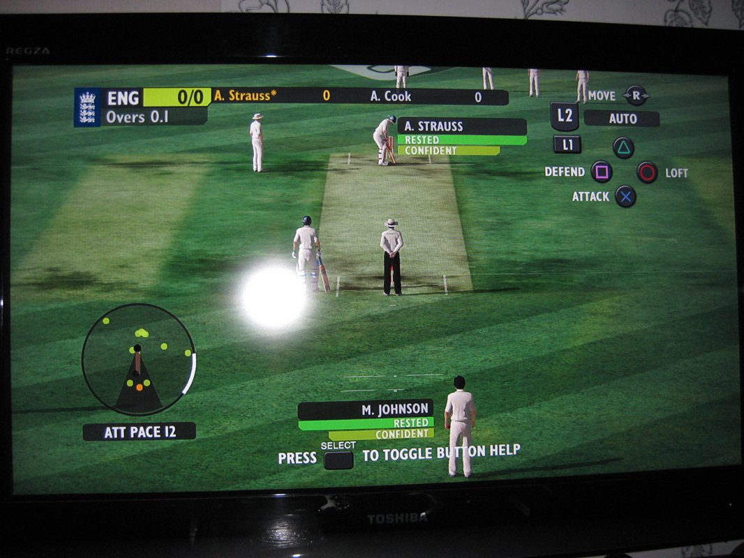 Ashes Cricket 2009 PSP Emulator.