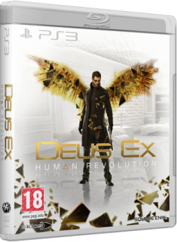 [PS3]Deus Ex: Human Revolution + All DLC [EUR/RUS] [3.55 Kmeaw]