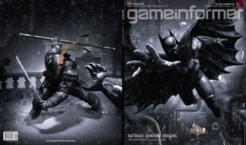 Обложка майского номера GameInformer - Batman: Arkham Origins