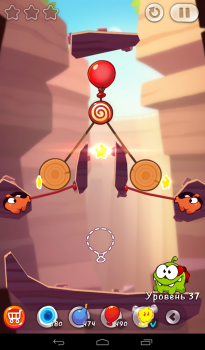 [Android]Cut the Rope 2 v1.0.3 [Головоломка, Аркада, Любой, RUS/MULTI]