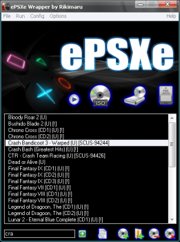 Настроенный ePSXe эмулятор PlayStation v1.8.0 + плагины для сетевой игры и читов (версия сборки 1.8b) (2012)