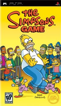 [PSP] The Simpsons Game [RUS] [2007, Arcade / 3D / 3rd Person]