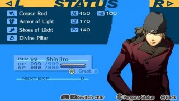  [PSP] Shin Megami Tensei: Persona 3 Portable [UNDUB] [FULL] [ISO] [ENG/JAP]