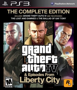 Grand Theft Auto IV: Complete Edition (2010) [PS3] [EUR] 3.42 [Cobra ODE / E3 ODE PRO ISO] [License / 1.01] [Multi]