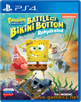 [PS4] Spongebob Squarepants Battle for Bikini Bottom Rehydrated (CUSA14898) + Fix 5.05/6.72